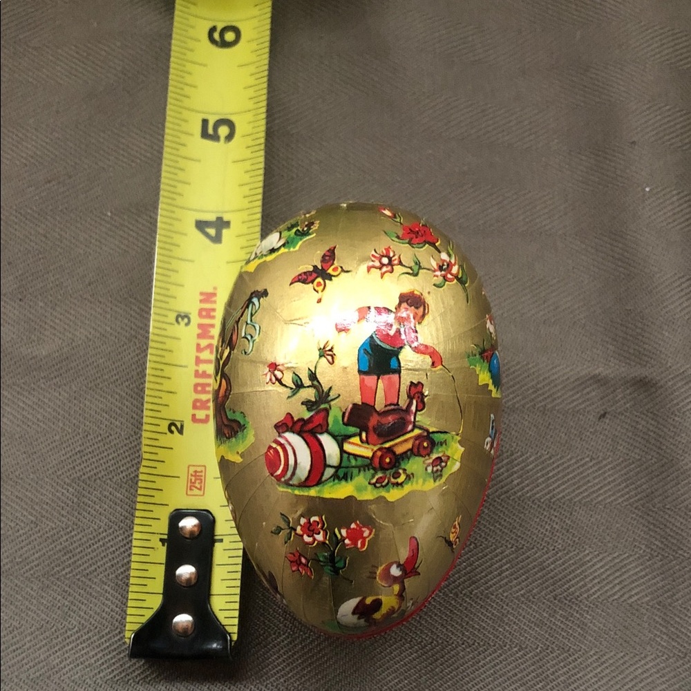 Decorative Gold Floral Easter Egg Box